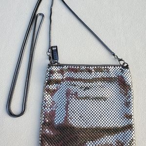 Whiting & Davis metal mesh crossbody purse